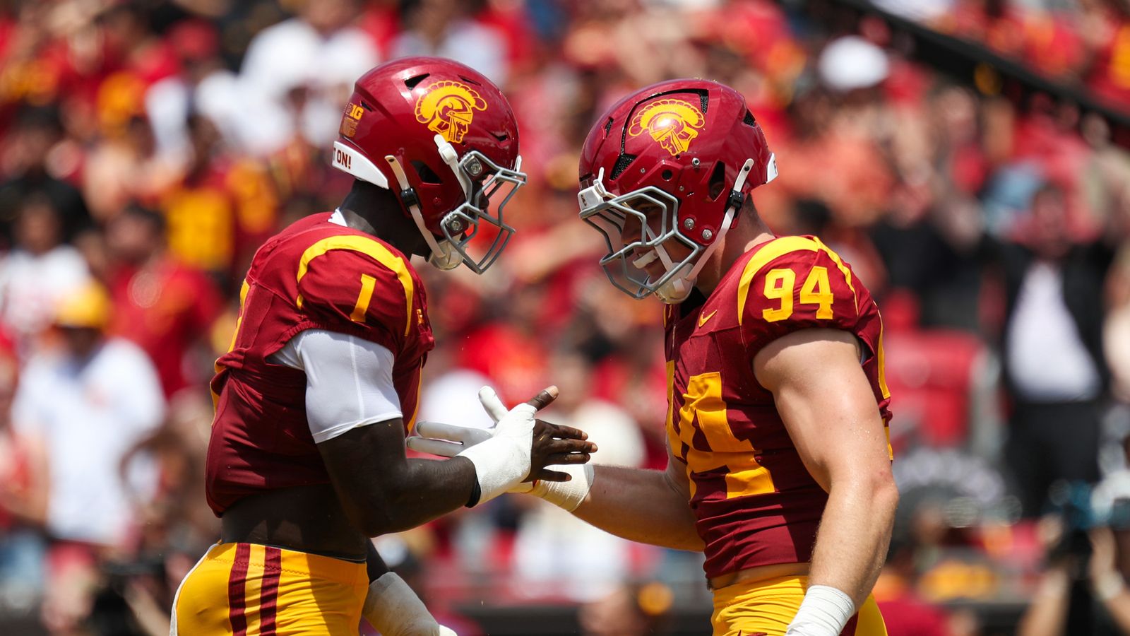 TST Images: USC defeats San Jose State, 42-26, at the Coliseum