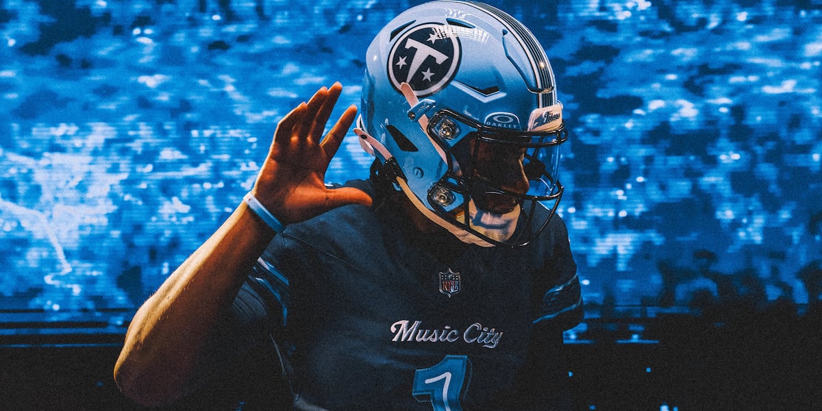 Gallery: Tennessee Titans unveil Nashville-inspired ‘Music City’ uniform for rivalry matchup