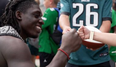 See how Eagles are rallying around Uar Bernard and Josh Weru – NBC Sports Philadelphia