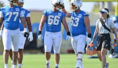 Chargers put center Tyler Biadasz on IR after he injured left knee in joint practice with 49ers | National Sports