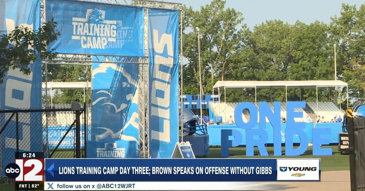 Detroit Lions Training Camp: Gibbs still MIA on contract hold; Amon-Ra St. Brown gives his take on the contract dispute; Hutchinson glad to be back on the field | Sports