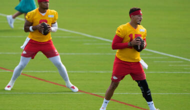 Chiefs bench Patrick Mahomes for preseason opener with Justin Fields set to start