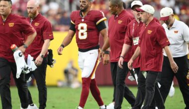 Commanders QB Marcus Mariota has a sprained MCL in his right knee | Sports