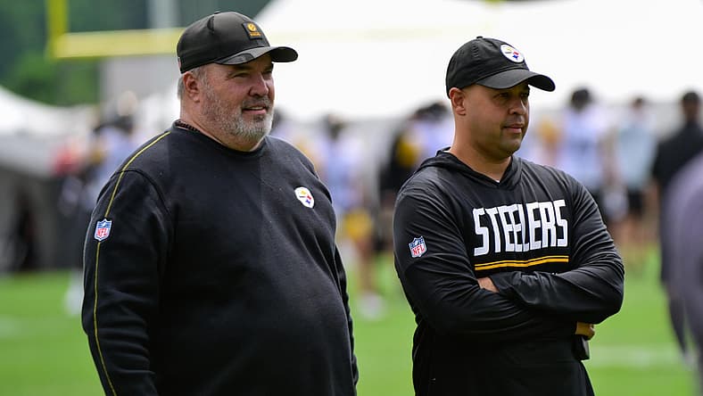 Pittsburgh Steelers HC Mike McCarthy GM Omar Khan