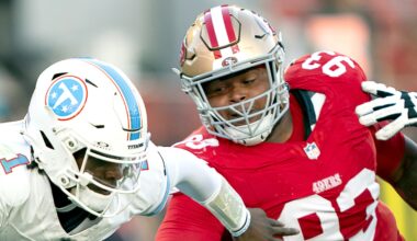 49ers defensive rookie among new names not practicing Sunday
