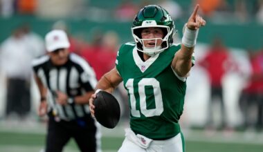 Jets rookie QB Klubnik’s poise impresses in preseason opener – Trentonian
