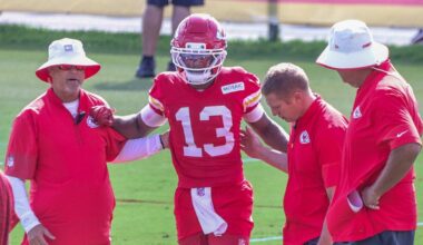 Kansas City Chiefs rookie Cyrus Allen suffers shin bruise at camp