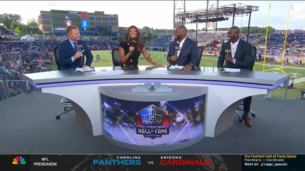 Mike Tomlin made his first NBC appearance on Thurday.