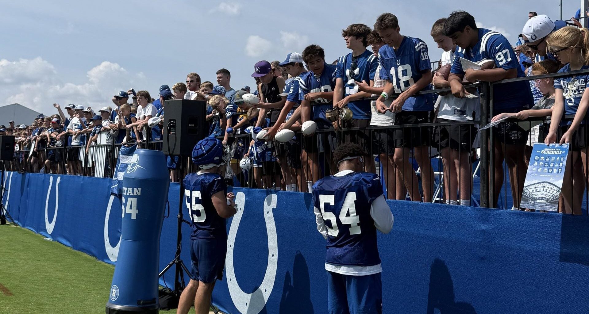 Colts Training practice moved indoors due to inclement weather - Indianapolis News | Indiana Weather | Indiana Traffic