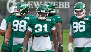 Buccaneers-Jets joint practice turns chippy, with a few fights and a helmet thrown – Orlando Sentinel