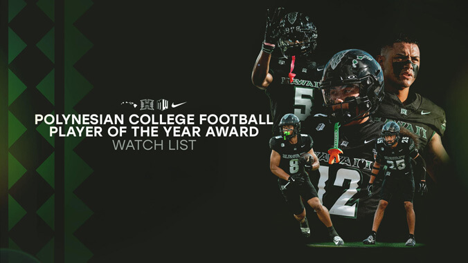 Polynesian college football player of the year award watch list