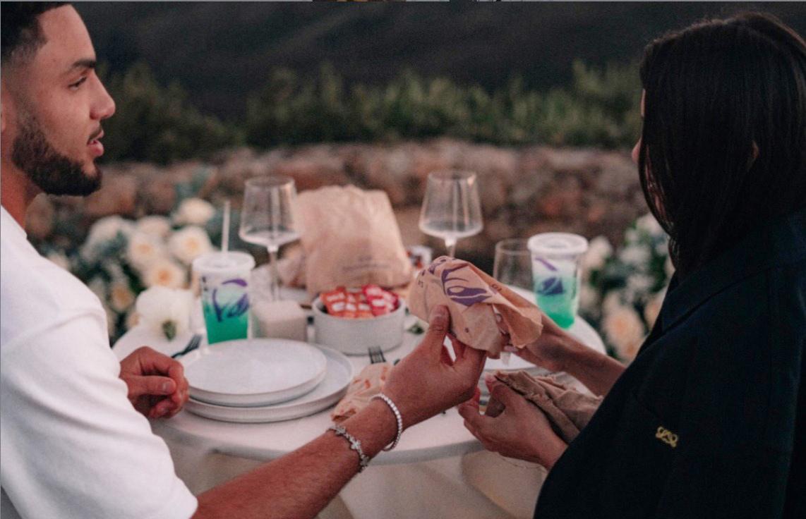 How Taco Bell became the center of Falcons star Drake London's proposal