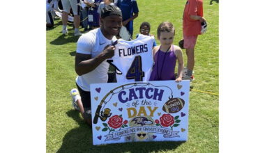 MedStar Health and the Baltimore Ravens Treat Kids to the Ultimate Fan Experience at Ravens Training Camp