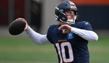 Bo Nix doesn't know if he's playing Friday against Falcons