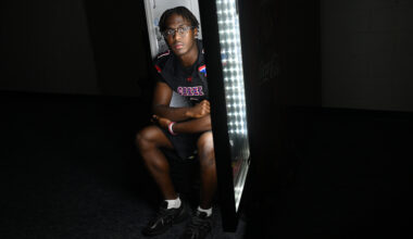 Cherry Creek's Elijah Cromwell runs with Broncos' Jaleel McLaughlin