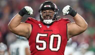 NFC Notes: Vita Vea, Kevin Stefanski, Buccaneers, Falcons, Panthers