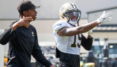 VIDEO REPORT: Saints rookie WR Barion Brown continues to shine bright in Black and Gold