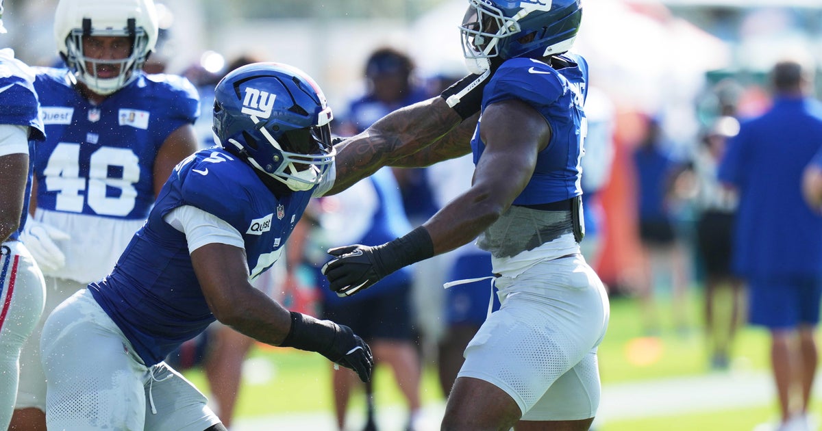 New York Giants pass rush dominates Miami Dolphins as tempers flare at joint practice