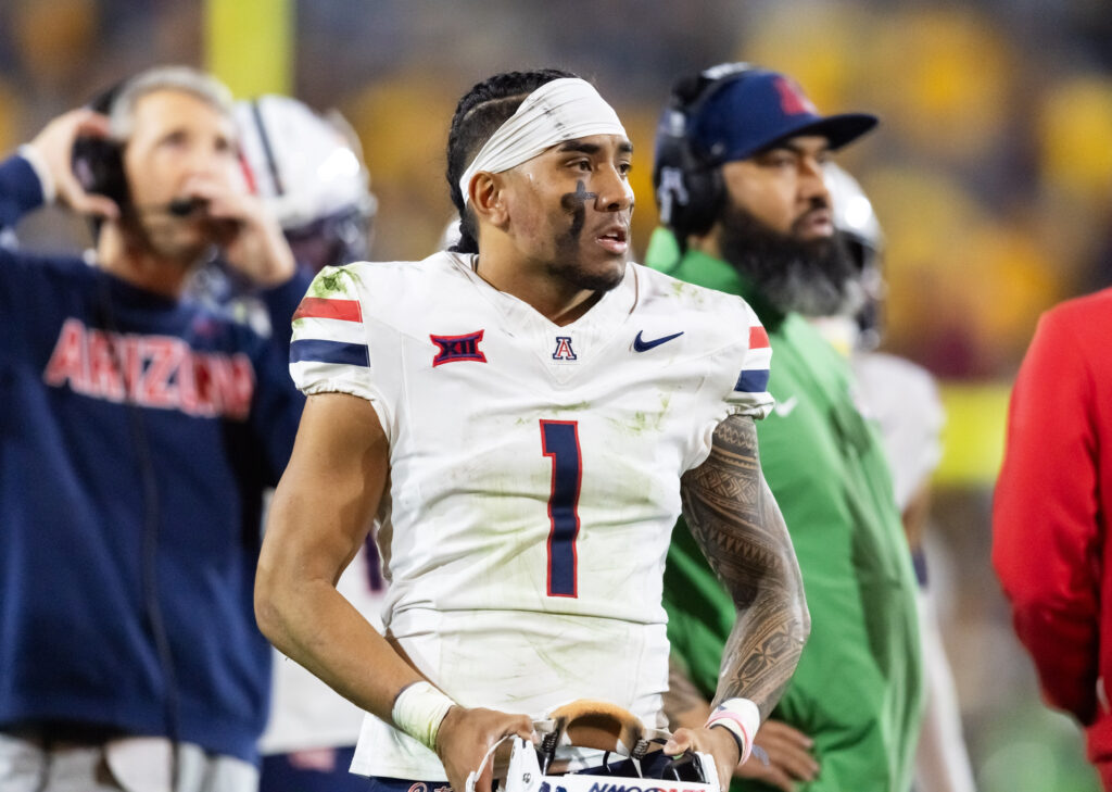 College football: Arizona Wildcats quarterback Noah Fifita