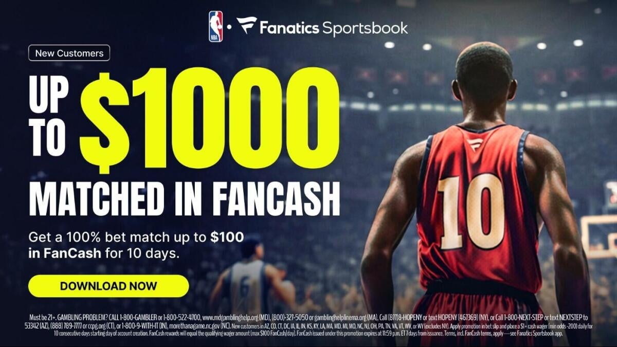 Fanatics Sportsbook promo code CBSFAN26: Get $1,000 FanCash for Seahawks-Titans, Braves-Brewers, MLB on Sunday