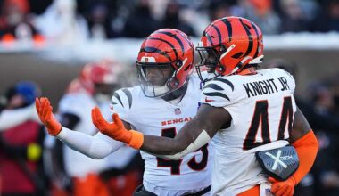 Bengals' young linebacker duo drawing praise from head coach during camp
