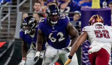 Baltimore Ravens reunite with veteran offensive tackle David Sharpe
