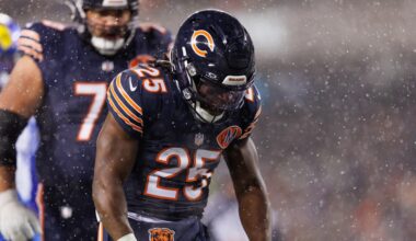 Bears Injury Update for Kyle Monangai and some Ozzy Trapilo video