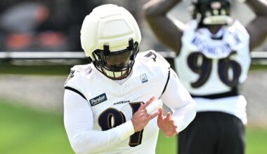 Baltimore Ravens’ pass rush dominates 3rd practice of training camp