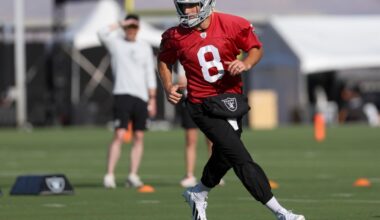 Raiders news: Kirk Cousins could help offensive line