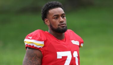 Chiefs News: The status of Josh Simmons’ back injury is unclear