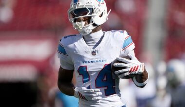 Carnell Tate misses Wednesday practice