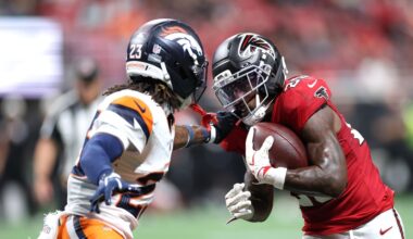 Falcons snap counts from a Week 1 preseason loss to the Broncos