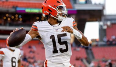 Cleveland Browns: Rookie QB working to be more than just a physical threat