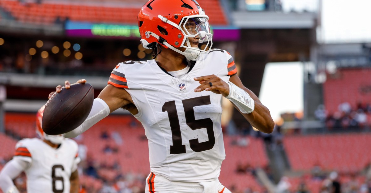 Cleveland Browns: Rookie QB working to be more than just a physical threat