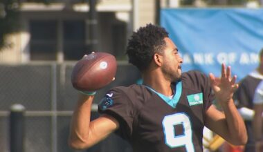 Carolina Panthers take lessons from rough joint practice with Texans – WSOC TV