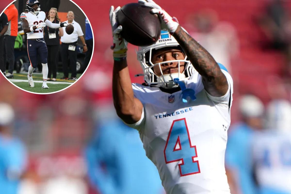 Titans' Wan'Dale Robinson evaluated for concussion after 'cheap' hit