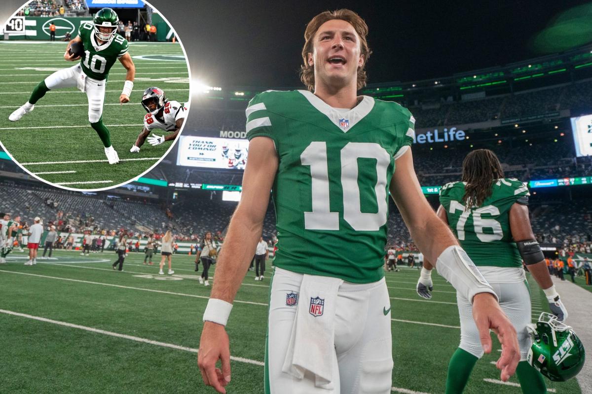 It's clear Cade Klubnik should be Jets' backup QB