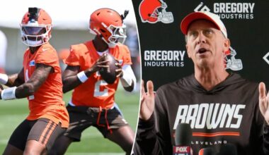 Browns set Deshaun Watson-Shedeur Sanders plans for first two preseason games