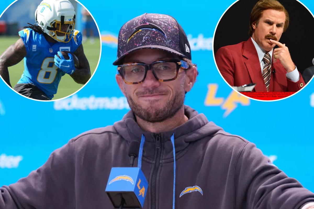Chargers OC Mike McDaniel praises San Diego, Omarion Hampton