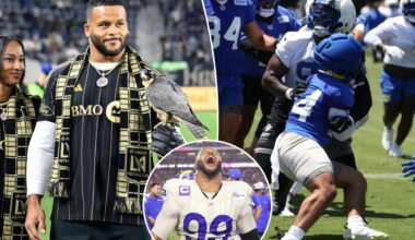 Aaron Donald looks 'faster' as Rams comeback speculation grows