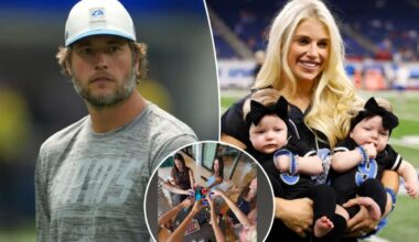 Matthew Stafford’s wife Kelly breaks out Jell-O shots for daughter’s birthday