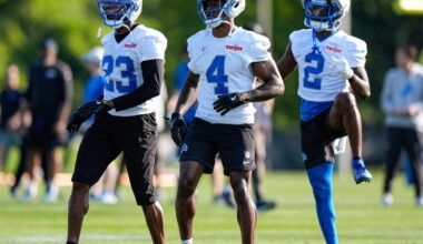 Who will be in the Detroit Lions’ starting secondary in Week 1?