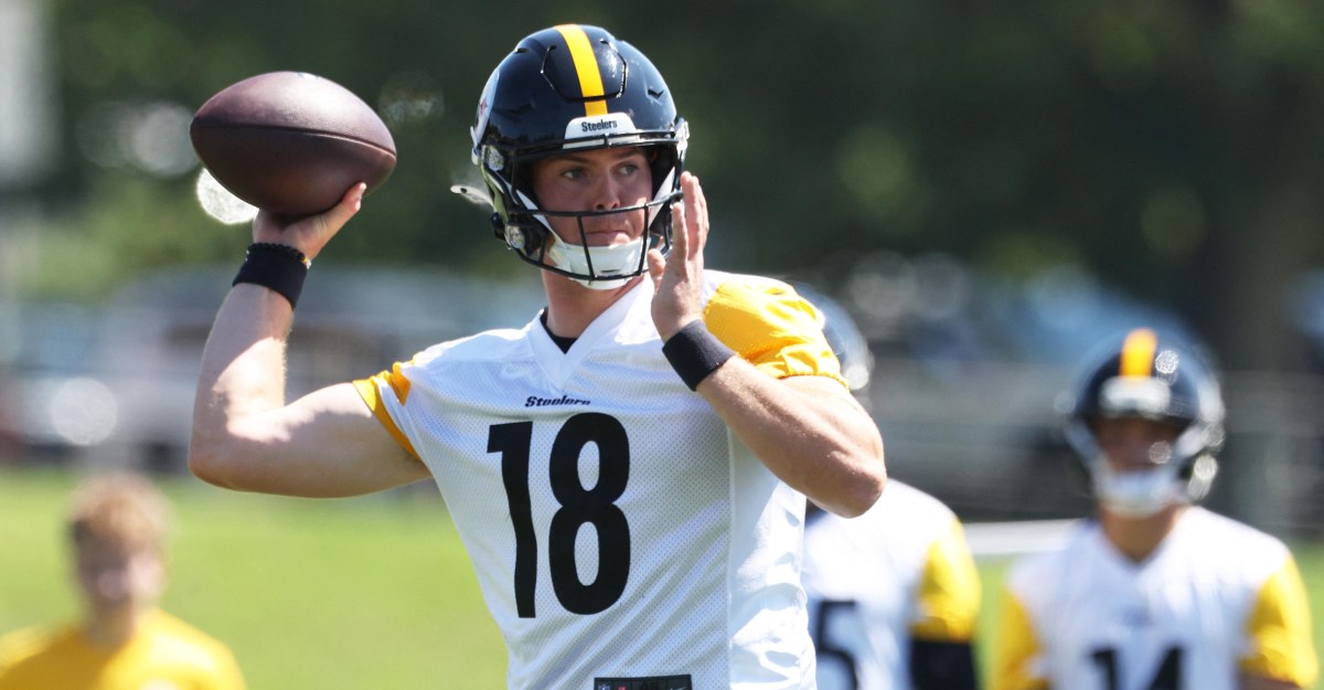Steelers QB Will Howard ready to make the most of long-awaited NFL debut