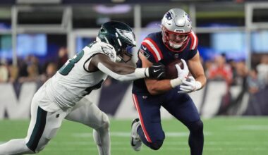 ‘Gritty, tough’ Lan Larison distinguishes himself in Patriots running back competition
