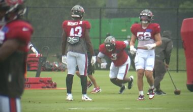 Buccaneers rookie Rueben Bain Jr. embraces first practice and veteran matchups
