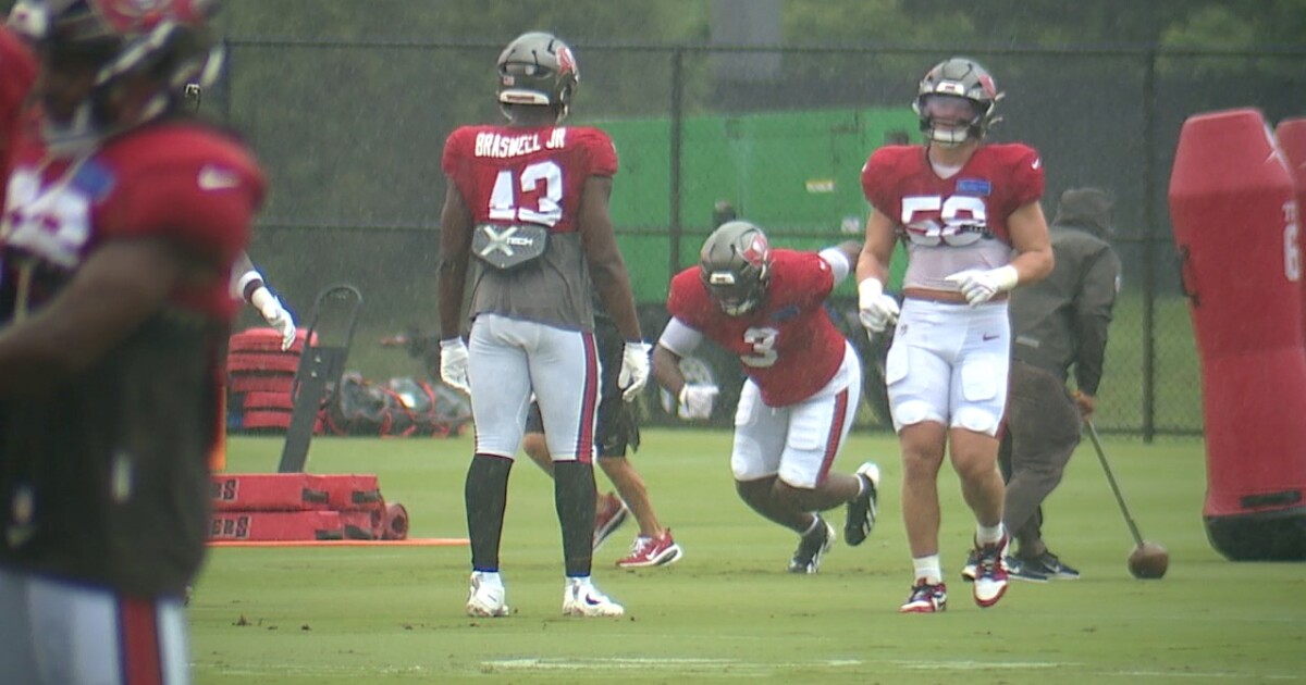 Buccaneers rookie Rueben Bain Jr. embraces first practice and veteran matchups