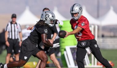 Jeanty hopes to return to form that made him Raiders' first-round pick last year