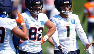 Broncos training camp day 1: Evan Engram’s path to a bigger Broncos role