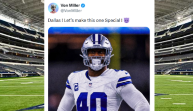 Broncos legend Von Miller is signing with the Dallas Cowboys