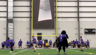 Fort Meade service members train like NFL players at Ravens facility Thursday